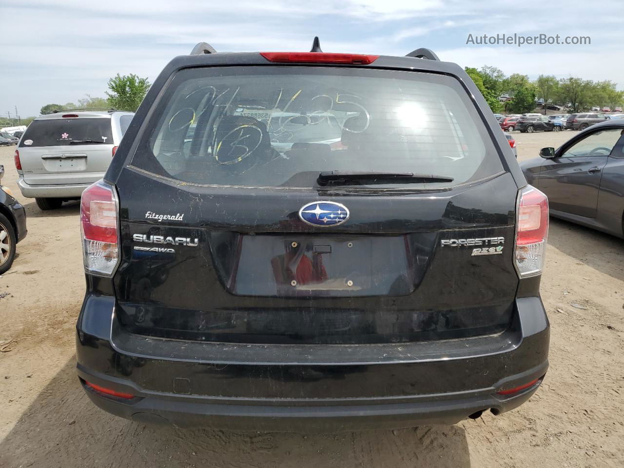 2017 Subaru Forester 2.5i Black vin: JF2SJABC4HH433953