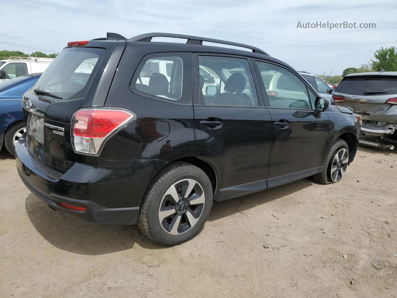 2017 Subaru Forester 2.5i Black vin: JF2SJABC4HH433953