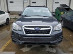 2018 Subaru Forester 2.5i Gray vin: JF2SJABC4JH519740