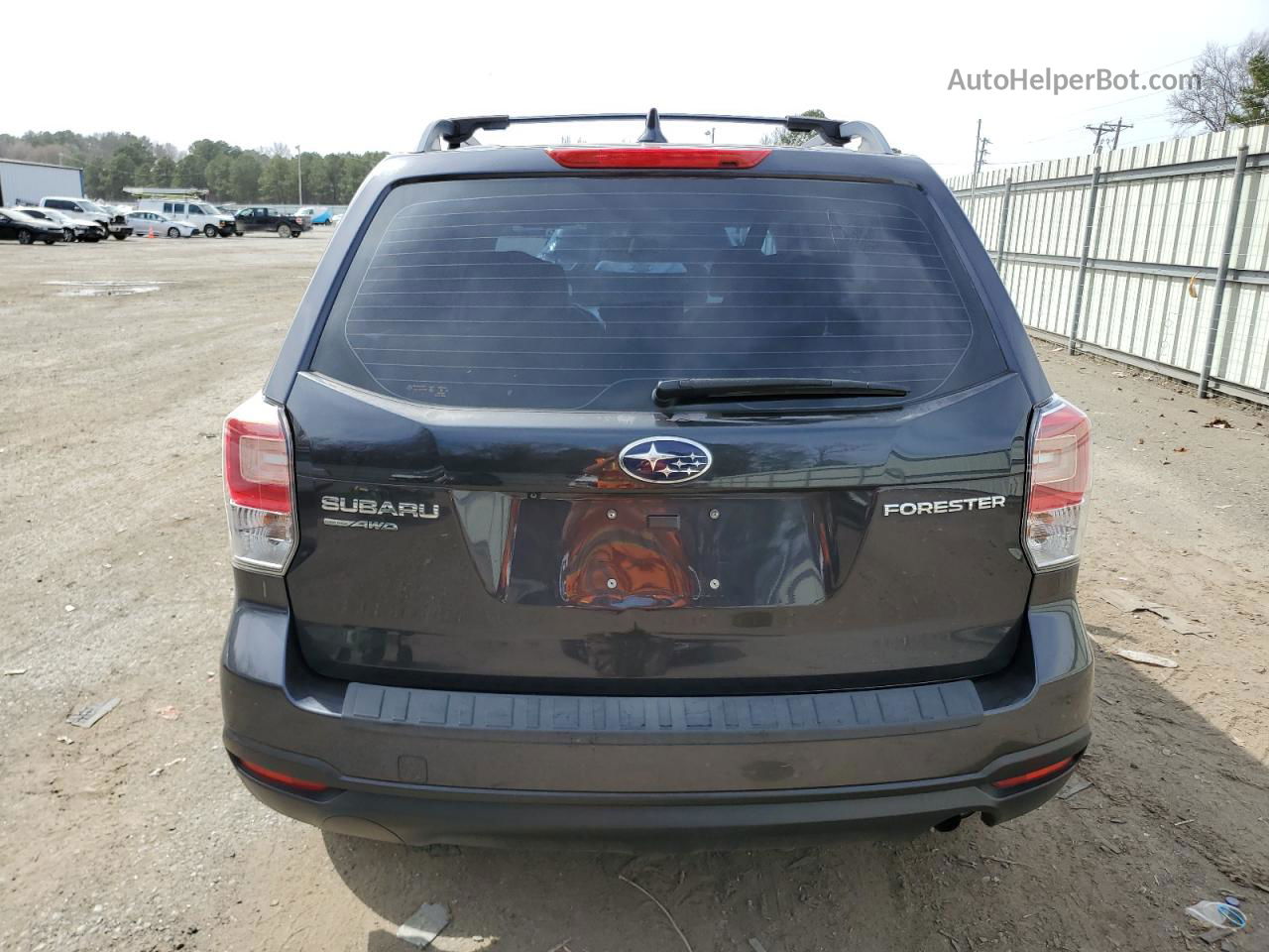 2018 Subaru Forester 2.5i Gray vin: JF2SJABC4JH522556