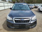 2018 Subaru Forester 2.5i Gray vin: JF2SJABC4JH522556