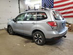 2018 Subaru Forester 2.5i Silver vin: JF2SJABC4JH562877