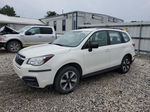 2018 Subaru Forester 2.5i White vin: JF2SJABC4JH579727