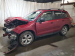 2015 Subaru Forester 2.5i Maroon vin: JF2SJABC5FH596978