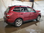 2015 Subaru Forester 2.5i Maroon vin: JF2SJABC5FH596978