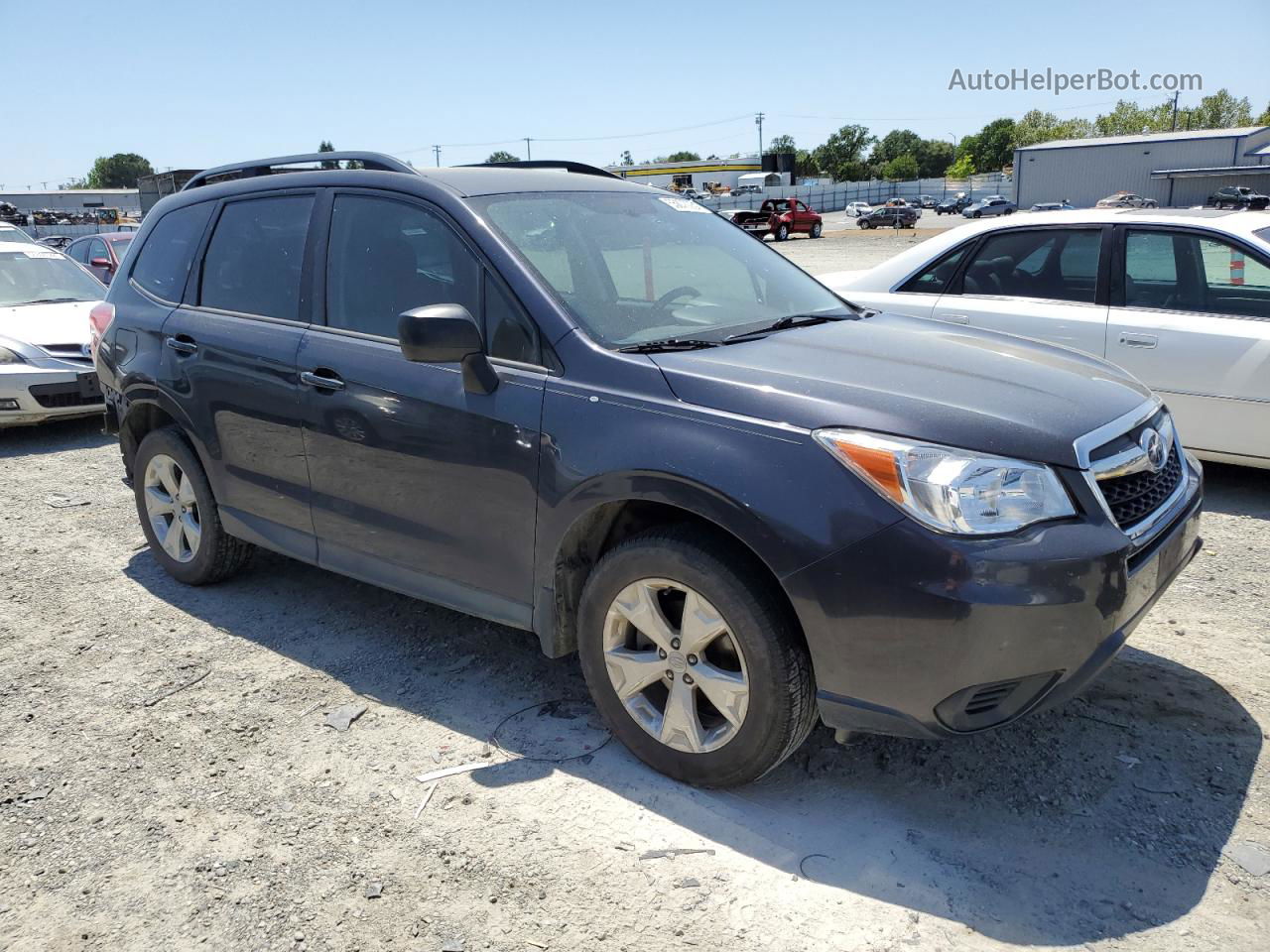 2016 Subaru Forester 2.5i Gray vin: JF2SJABC5GH502356