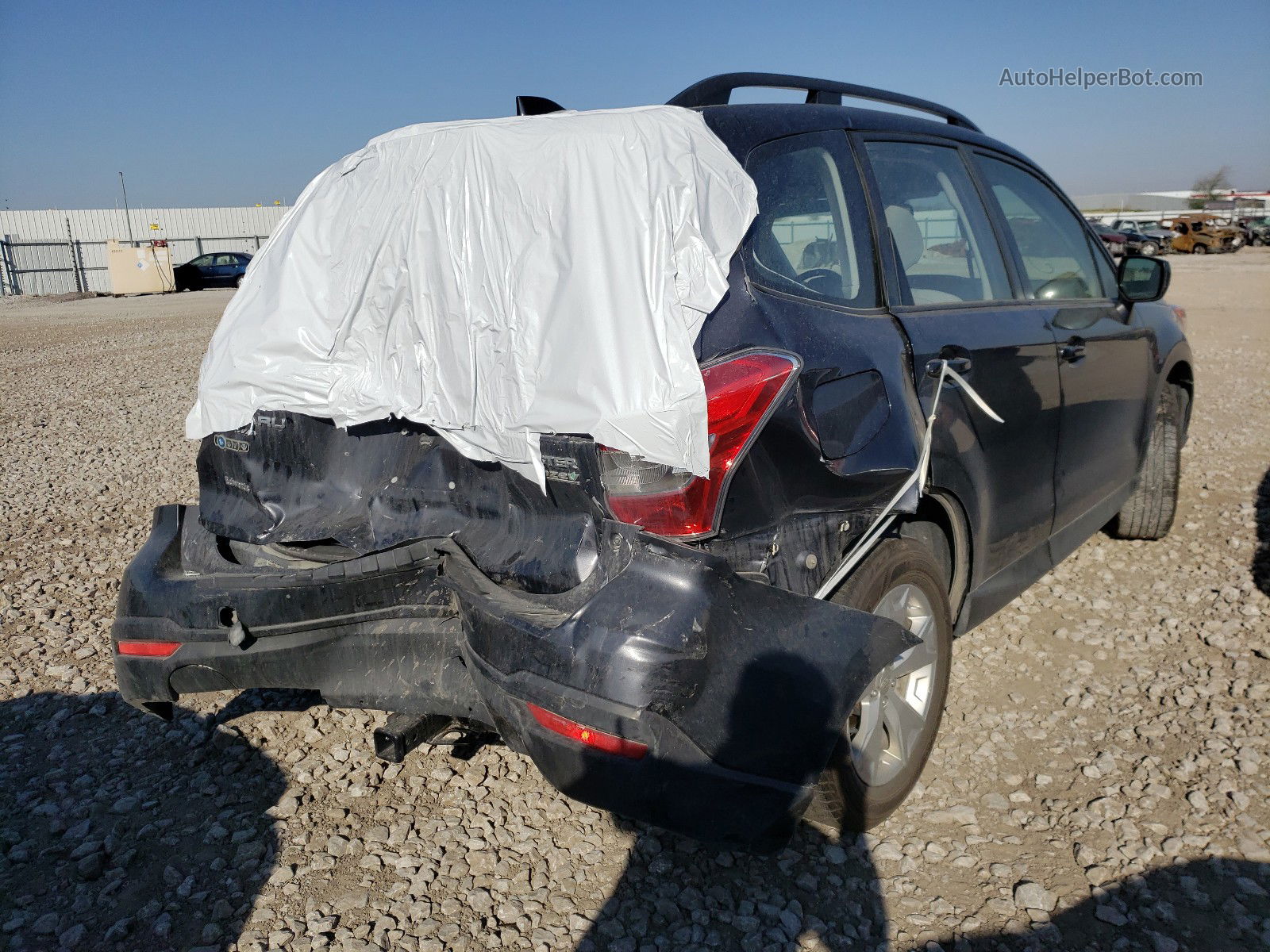 2016 Subaru Forester 2.5i Серый vin: JF2SJABC5GH546499