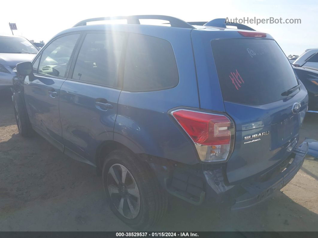 2017 Subaru Forester 2.5i Blue vin: JF2SJABC5HH487567