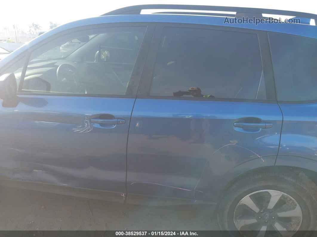 2017 Subaru Forester 2.5i Синий vin: JF2SJABC5HH487567