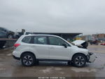 2017 Subaru Forester 2.5i White vin: JF2SJABC5HH521748