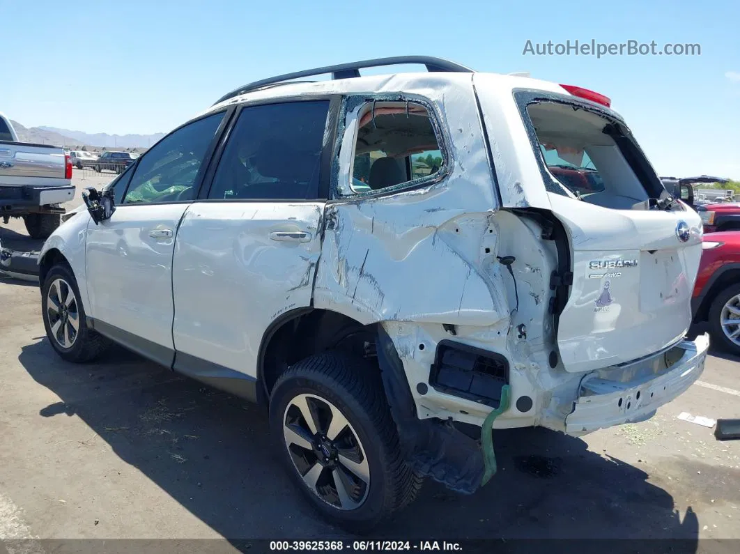 2017 Subaru Forester 2.5i White vin: JF2SJABC5HH552675