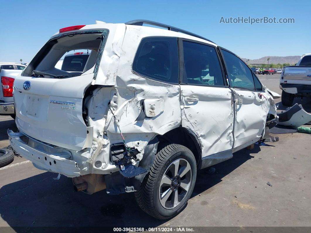 2017 Subaru Forester 2.5i White vin: JF2SJABC5HH552675