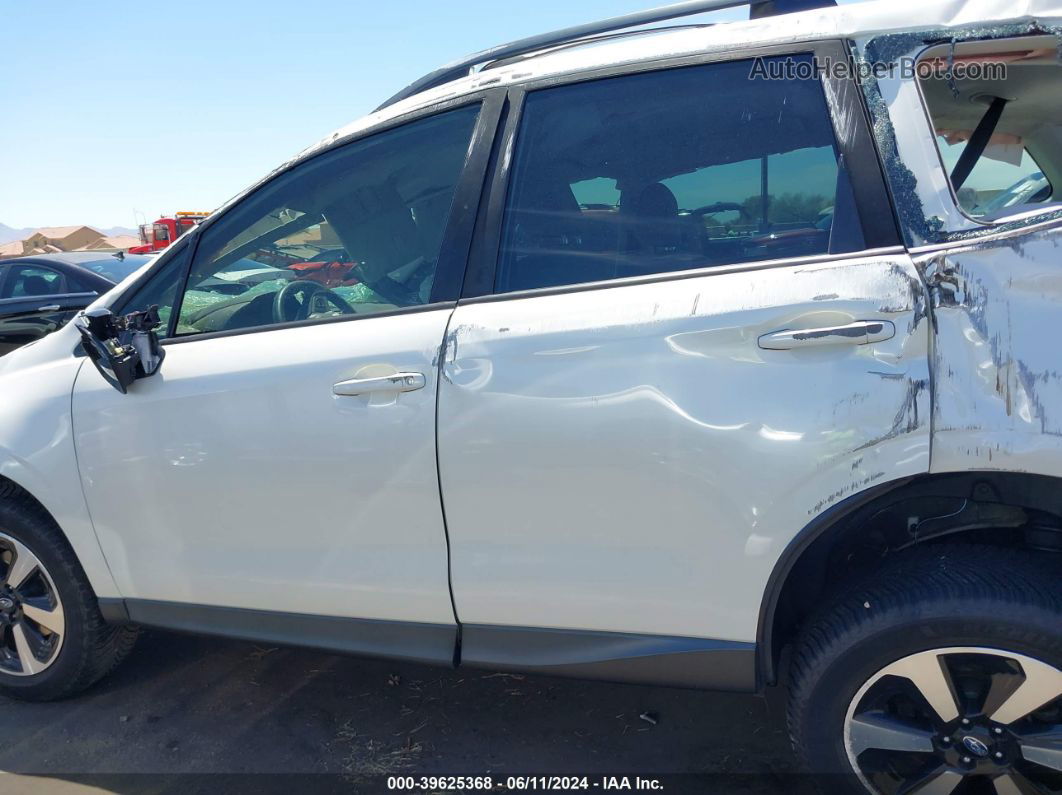 2017 Subaru Forester 2.5i White vin: JF2SJABC5HH552675