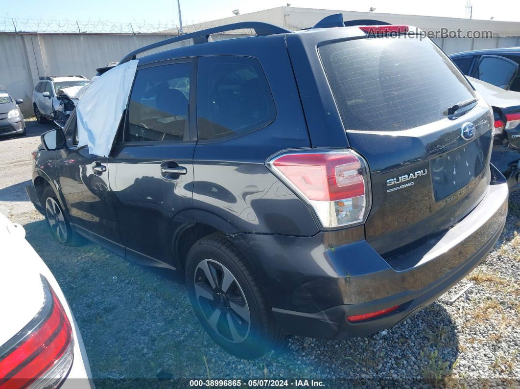 2018 Subaru Forester 2.5i Gray vin: JF2SJABC5JH426581