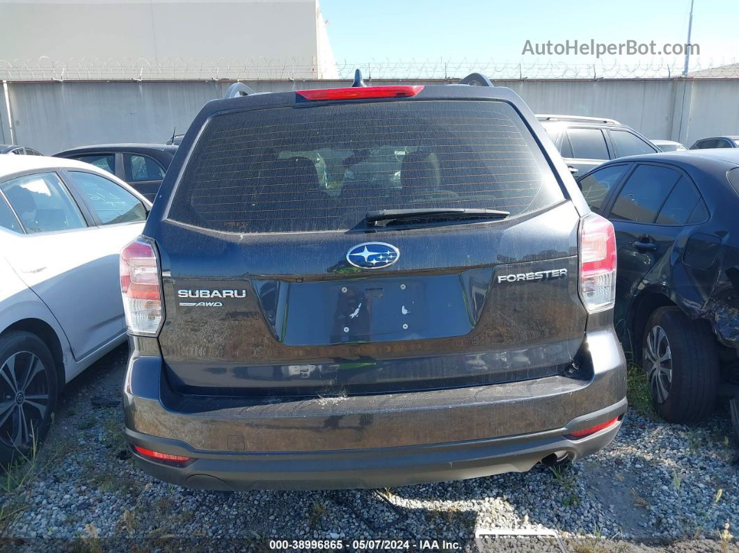 2018 Subaru Forester 2.5i Gray vin: JF2SJABC5JH426581