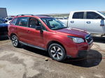 2018 Subaru Forester 2.5i Burgundy vin: JF2SJABC5JH559549