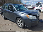 2015 Subaru Forester 2.5i Gray vin: JF2SJABC6FH538216