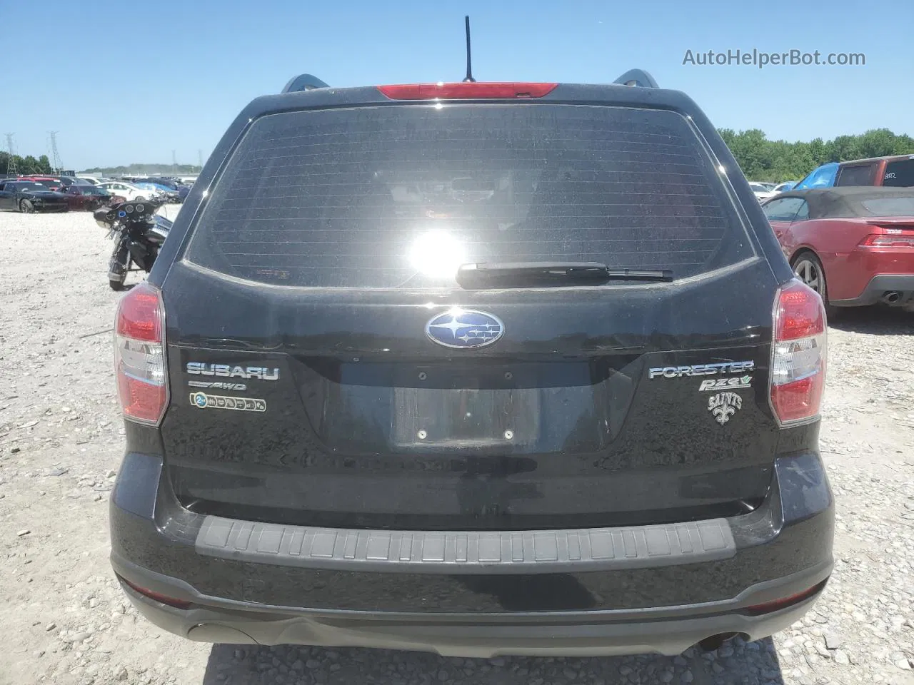 2015 Subaru Forester 2.5i Черный vin: JF2SJABC6FH575265