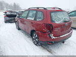 2017 Subaru Forester 2.5i Red vin: JF2SJABC6HH509754