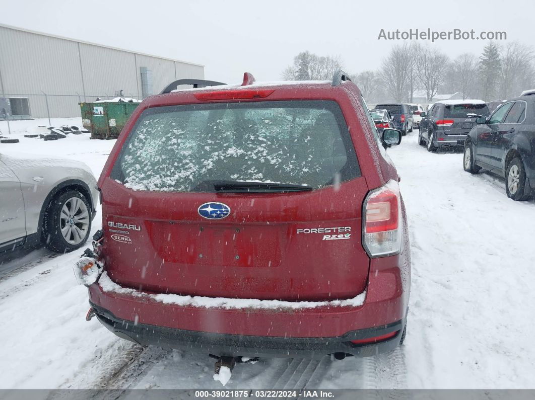 2017 Subaru Forester 2.5i Red vin: JF2SJABC6HH509754