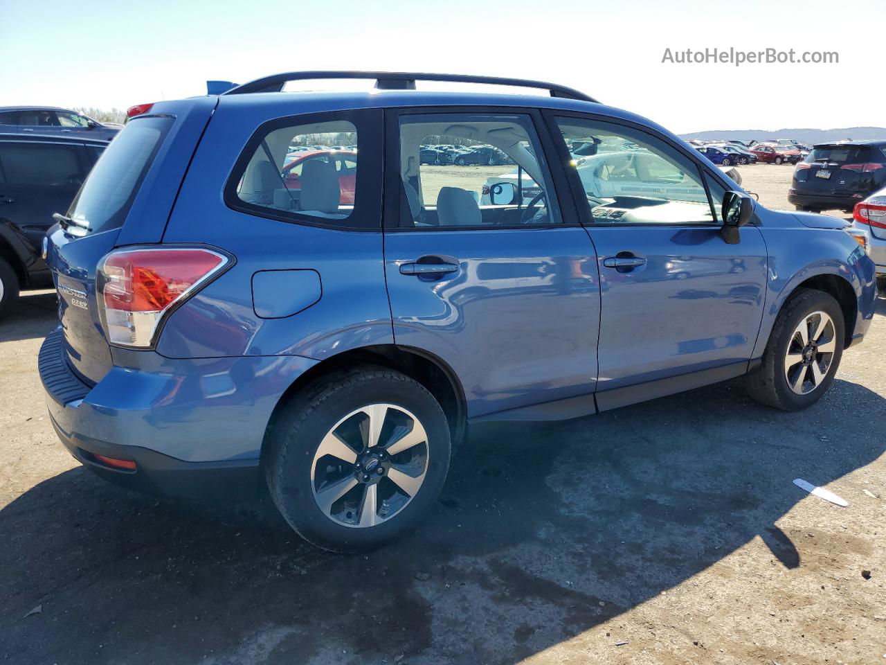 2017 Subaru Forester 2.5i Blue vin: JF2SJABC6HH591193