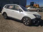 2018 Subaru Forester 2.5i White vin: JF2SJABC6JH437525