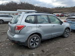 2018 Subaru Forester 2.5i Silver vin: JF2SJABC6JH461937