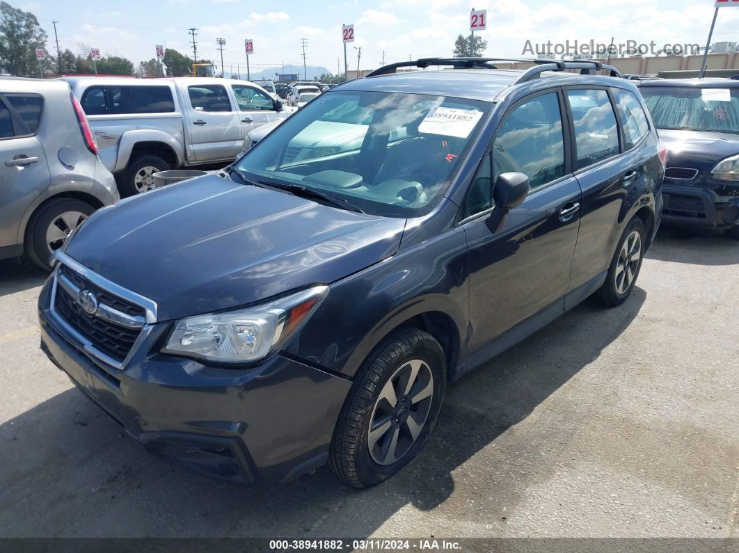 2018 Subaru Forester 2.5i Black vin: JF2SJABC6JH577722