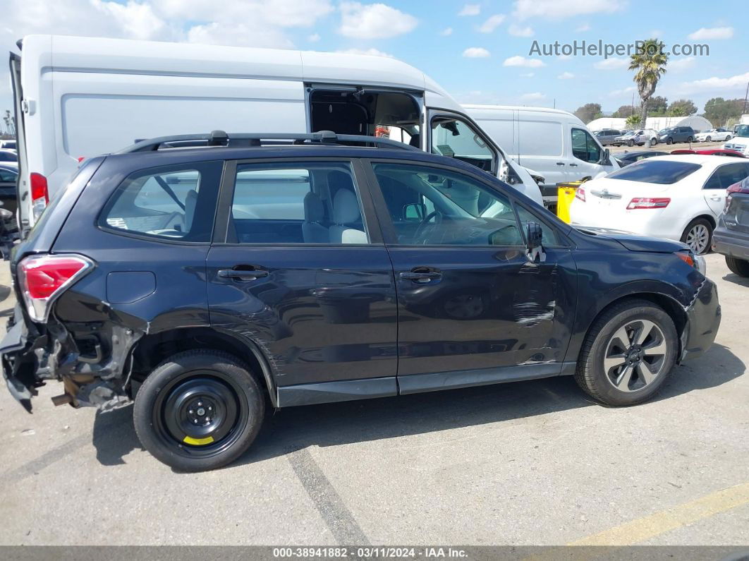 2018 Subaru Forester 2.5i Black vin: JF2SJABC6JH577722