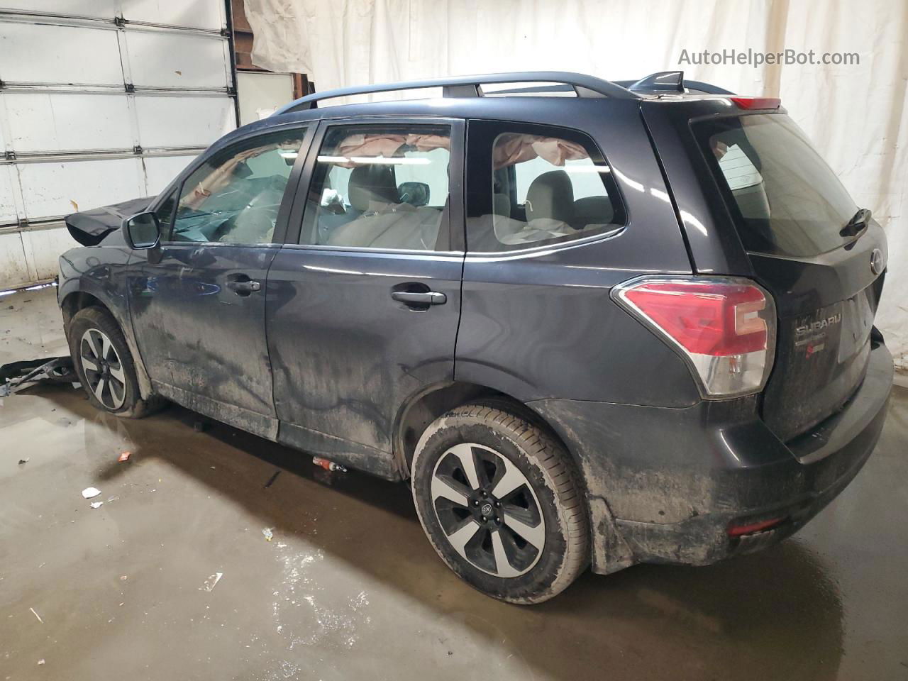 2018 Subaru Forester 2.5i Charcoal vin: JF2SJABC6JH596271