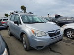 2015 Subaru Forester 2.5i Silver vin: JF2SJABC7FH436343