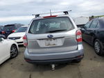 2015 Subaru Forester 2.5i Silver vin: JF2SJABC7FH436343