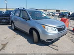 2016 Subaru Forester 2.5i Silver vin: JF2SJABC7GH403814