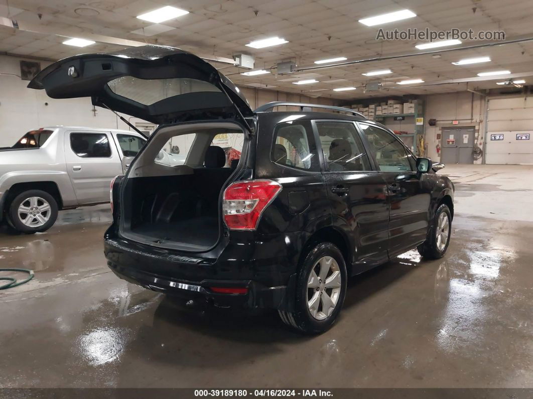 2016 Subaru Forester 2.5i Black vin: JF2SJABC7GH555074