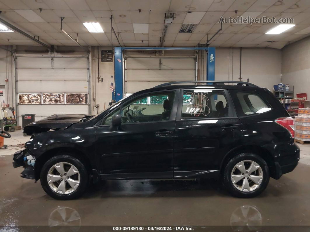 2016 Subaru Forester 2.5i Black vin: JF2SJABC7GH555074