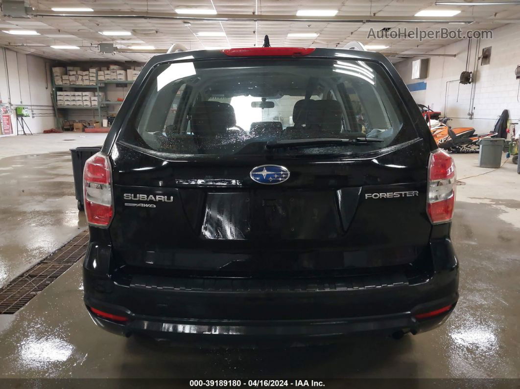 2016 Subaru Forester 2.5i Black vin: JF2SJABC7GH555074