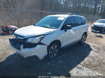 2017 Subaru Forester 2.5i White vin: JF2SJABC7HH800151