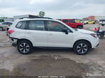 2018 Subaru Forester 2.5i White vin: JF2SJABC7JH489004