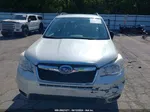 2015 Subaru Forester 2.5i White vin: JF2SJABC8FH424251