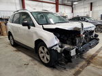 2015 Subaru Forester 2.5i White vin: JF2SJABC8FH440868