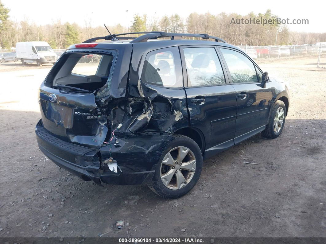 2015 Subaru Forester 2.5i Black vin: JF2SJABC8FH586302