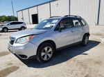 2015 Subaru Forester 2.5i Silver vin: JF2SJABC8FH808465