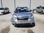 2015 Subaru Forester 2.5i Silver vin: JF2SJABC8FH808465