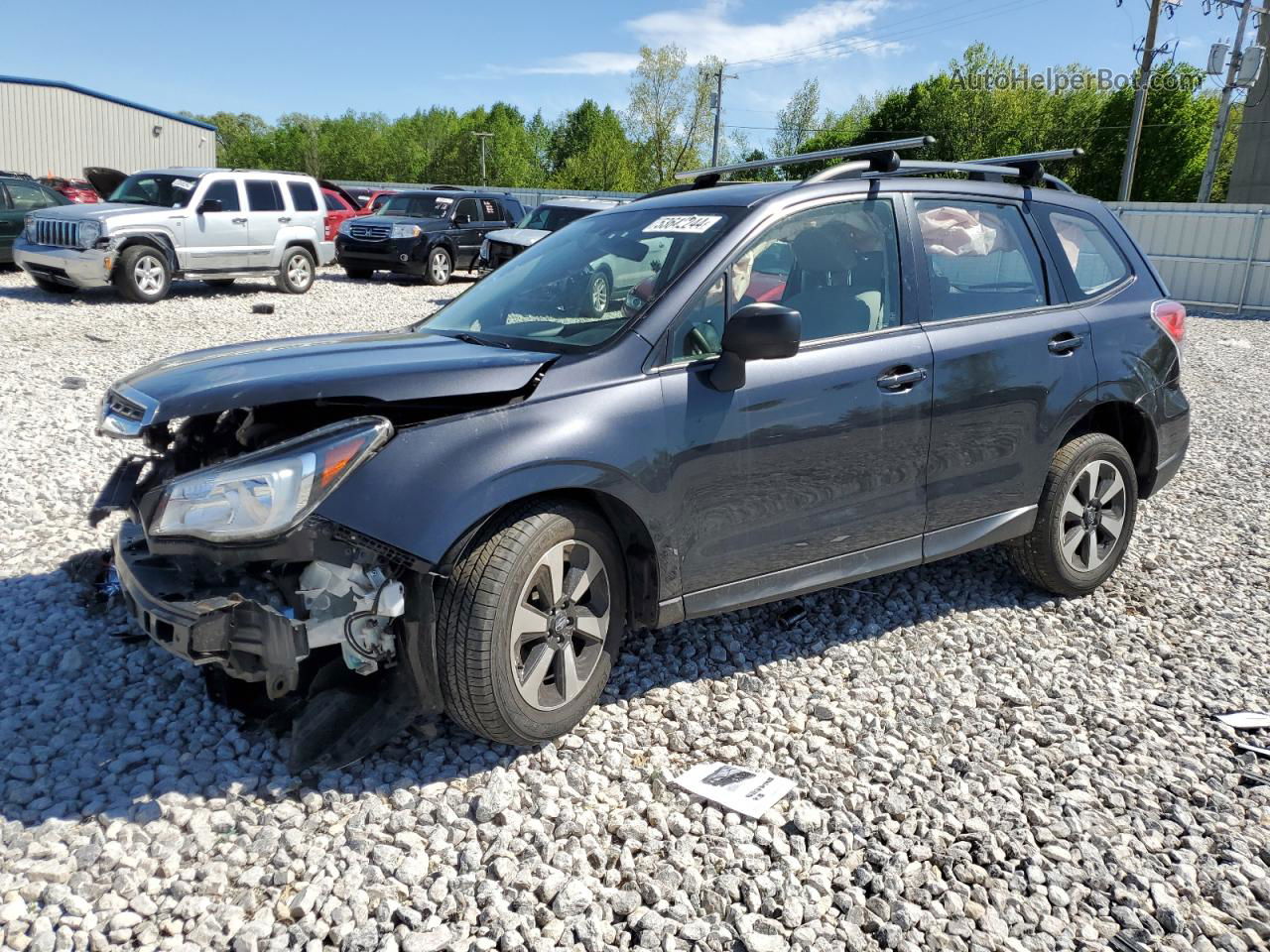 2018 Subaru Forester 2.5i Blue vin: JF2SJABC8JH448803