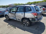 2018 Subaru Forester 2.5i Silver vin: JF2SJABC8JH484815