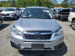 2018 Subaru Forester 2.5i Silver vin: JF2SJABC8JH484815