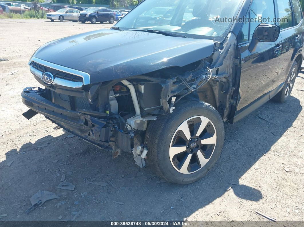 2018 Subaru Forester 2.5i Black vin: JF2SJABC8JH544091