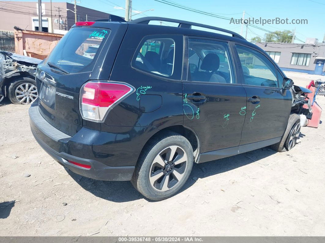 2018 Subaru Forester 2.5i Black vin: JF2SJABC8JH544091