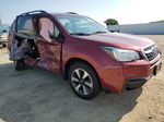 2018 Subaru Forester 2.5i Red vin: JF2SJABC8JH589905