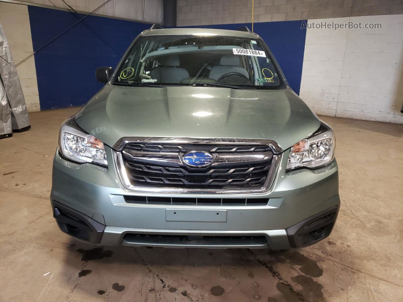 2018 Subaru Forester 2.5i Зеленый vin: JF2SJABC8JH601325